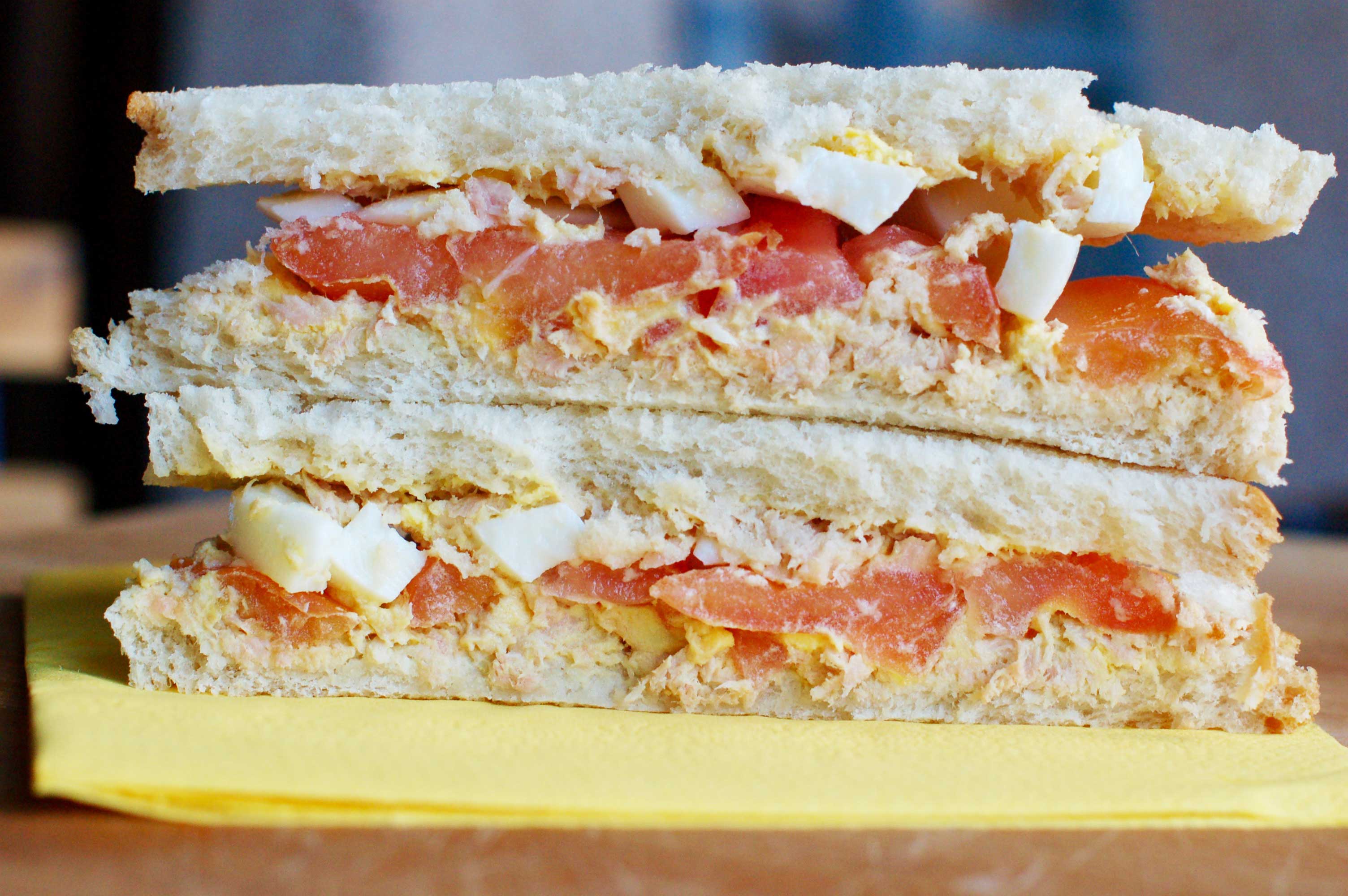 sandwich con tonno